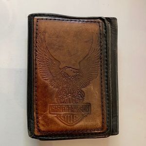 Vintage Men’s Harley Davidson leather  Wallet